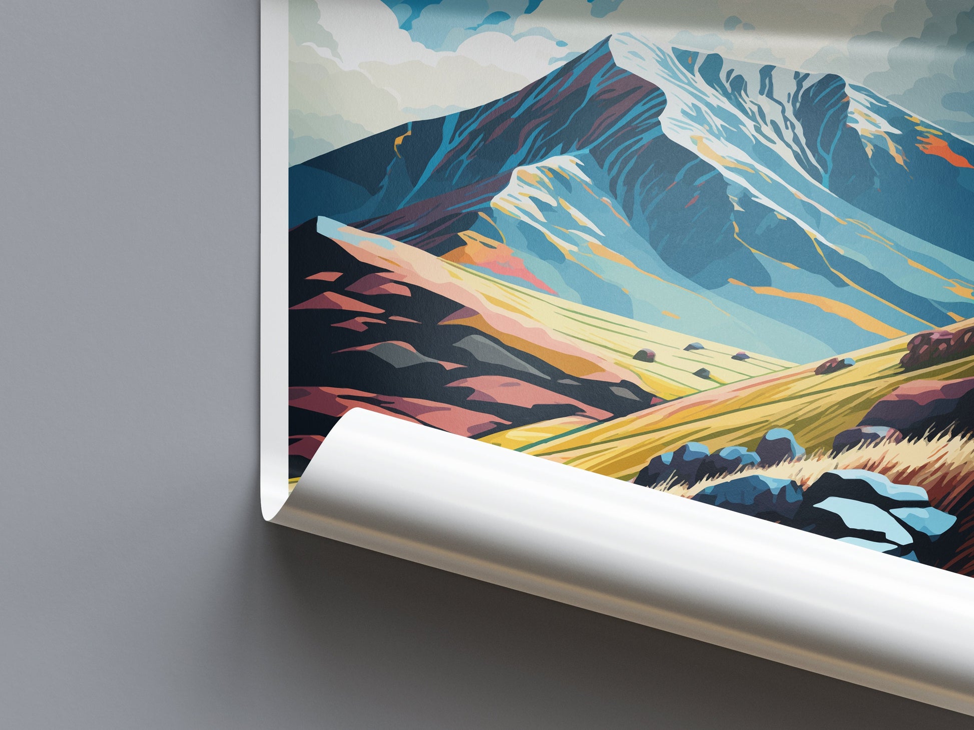 Ben Lomond Travel Print Wall Art Ben Lomond Wall Hanging Home Décor Ben Lomond Gift Art Lovers Scotland Art Lover Gift Ben Lomond Artwork
