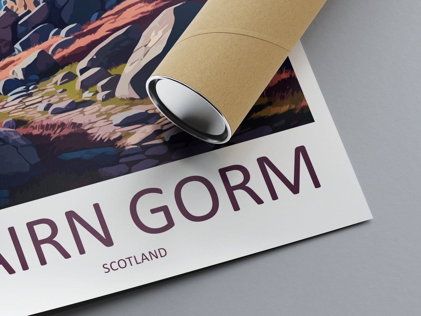 Cairn Gorm Travel Print Wall Art Cairn Gorm Wall Hanging Home Décor Cairn Gorm Gift Art Lovers Scotland Art Lover Gift Cairn Gorm Artwork