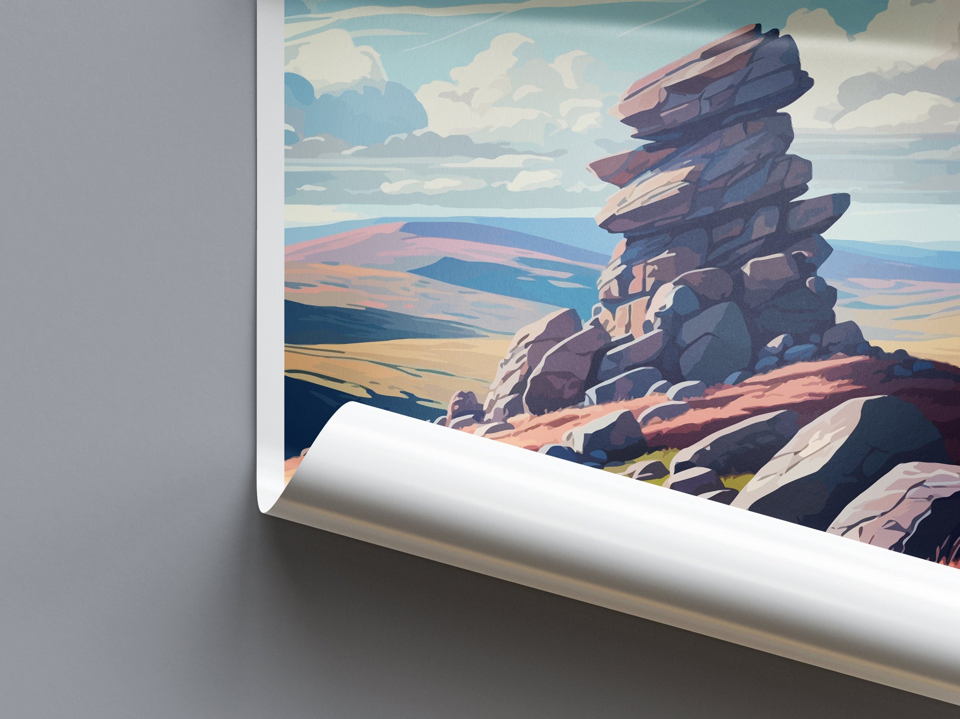 Cairn Gorm Travel Print Wall Art Cairn Gorm Wall Hanging Home Décor Cairn Gorm Gift Art Lovers Scotland Art Lover Gift Cairn Gorm Artwork
