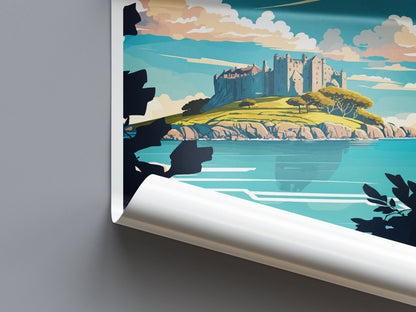 Penzance Travel Print Wall Art Penzance Wall Hanging Home Décor Penzance Gift Art Lovers England Art Lover Gift Penzance Travel Gift