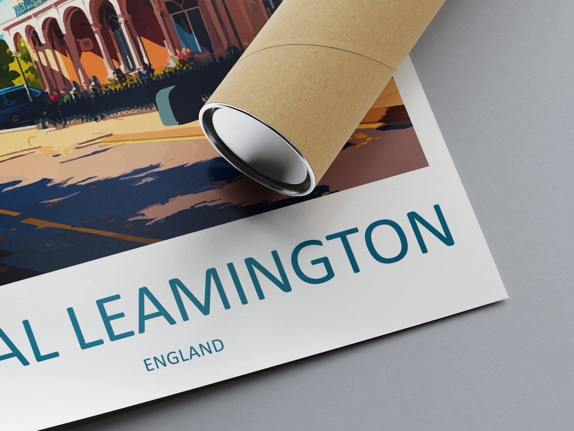 Royal Leamington Travel Print Wall Art Royal Leamington Wall Hanging Home Décor Royal Leamington Gift Art Lovers England Art Lover Gift