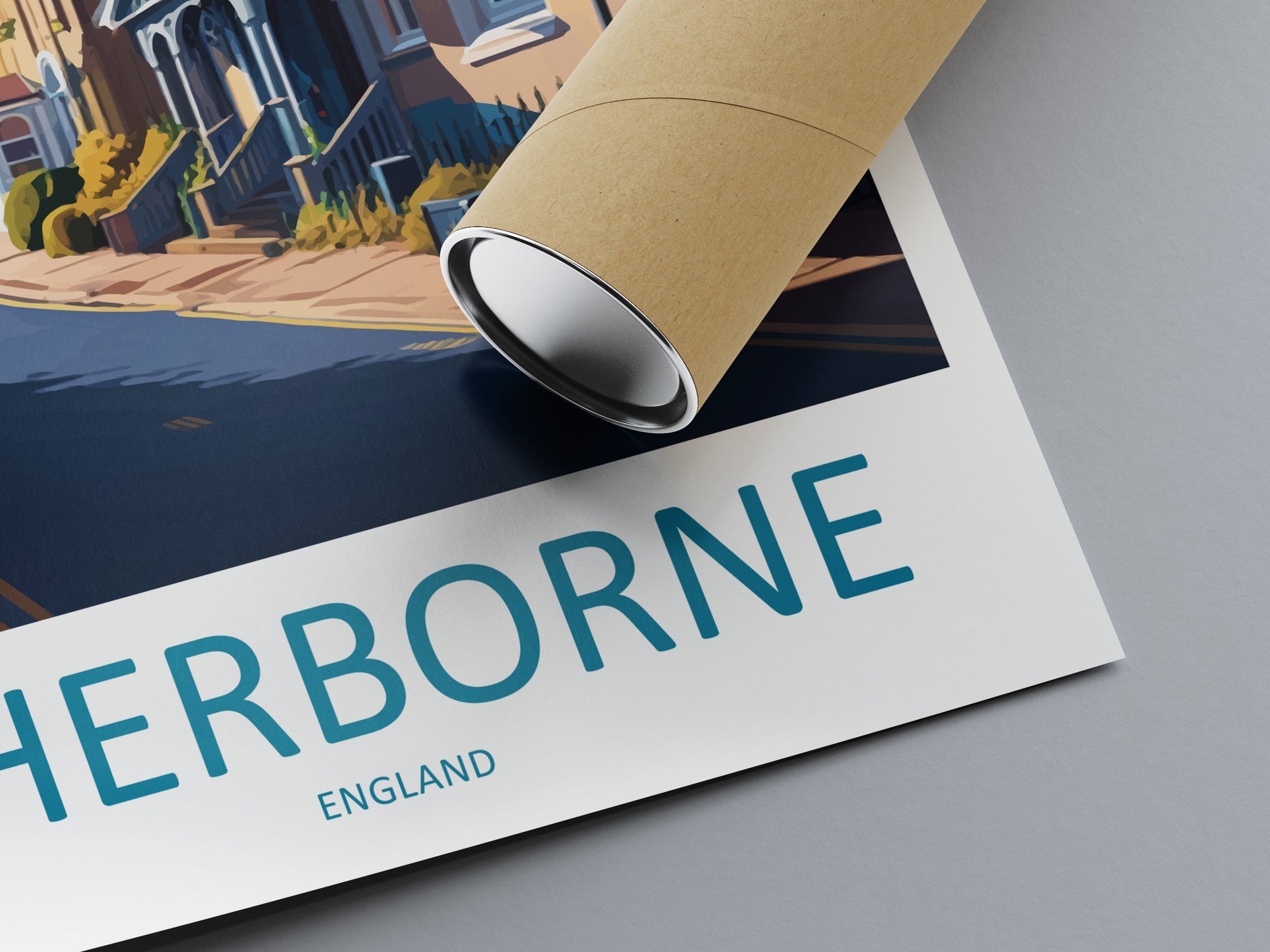 Sherborne Travel Print Wall Art Sherborne Wall Hanging Home Décor Sherborne Gift Art Lovers England Art Lover Gift Sherborne Travel Gift