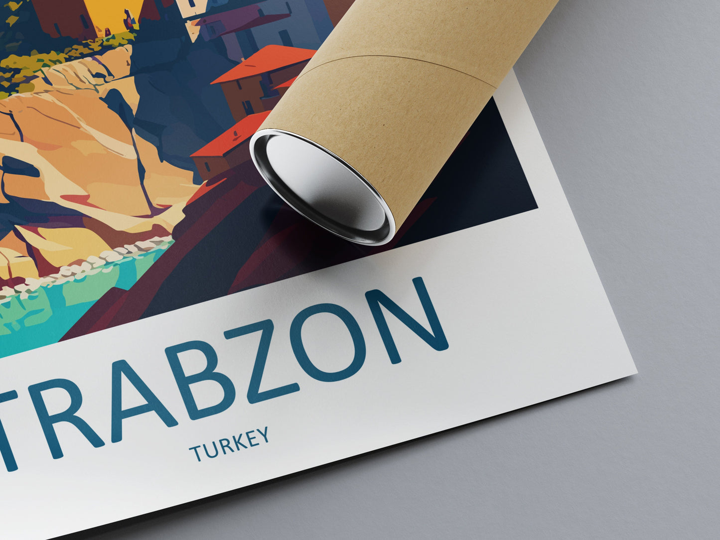 Trabzon Travel Print Wall Art Trabzon Wall Hanging Home Décor Trabzon Gift Art Lovers Turkey Art Lover Gift Trabzon Turkey Travel