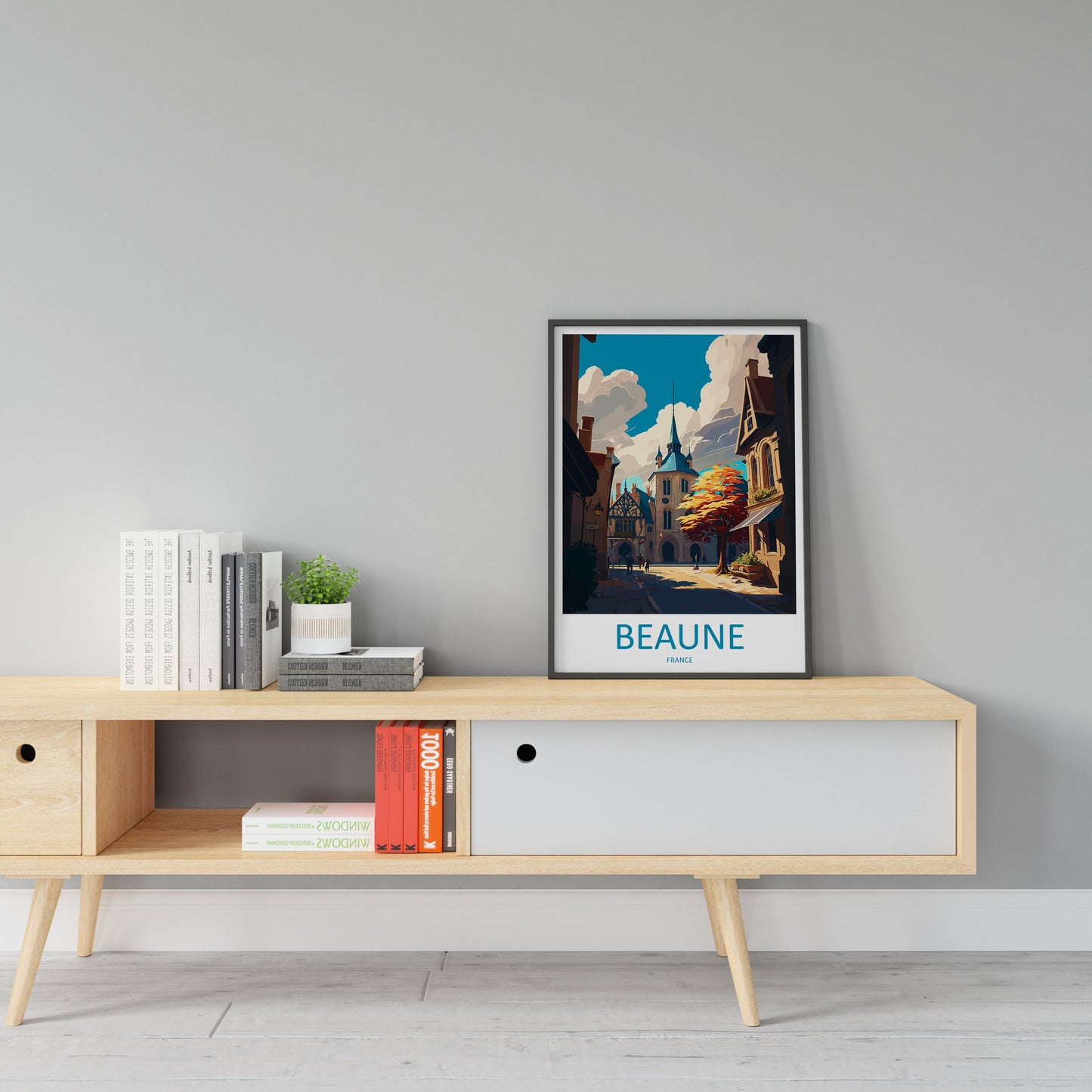 Beaune Travel Print Wall Art Beaune Wall Hanging Home Décor Beaune Gift Art Lovers France Art Lover Gift Beaune Print France Artwork Gift