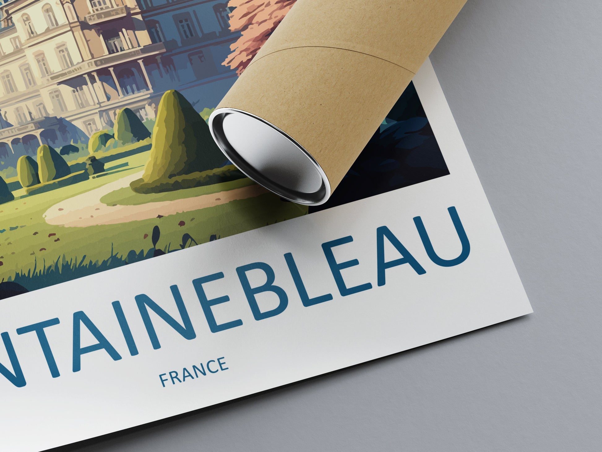Fontainebleau Travel Print Wall Art Fontainebleau Wall Hanging Home Décor Fontainebleau Gift Art Lovers France Art Lover Gift Fontainebleau