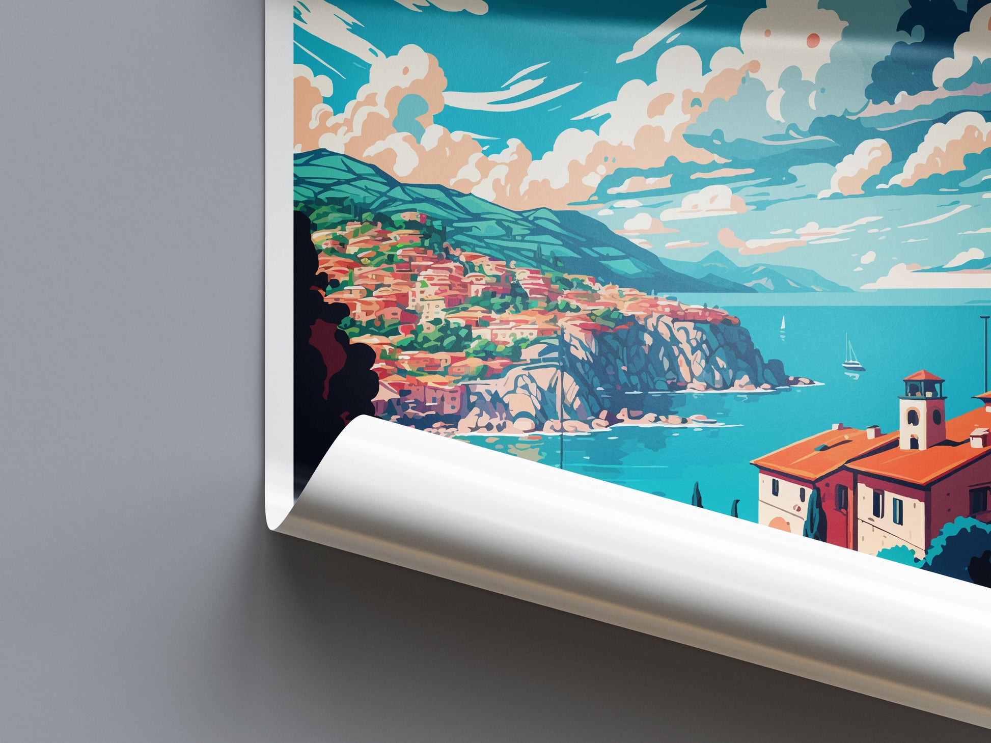 Bol Travel Print Wall Art Bol Wall Hanging Home Décor Bol Gift Art Lovers Croatia Art Lover Gift Bol City Croatia Travel Poster