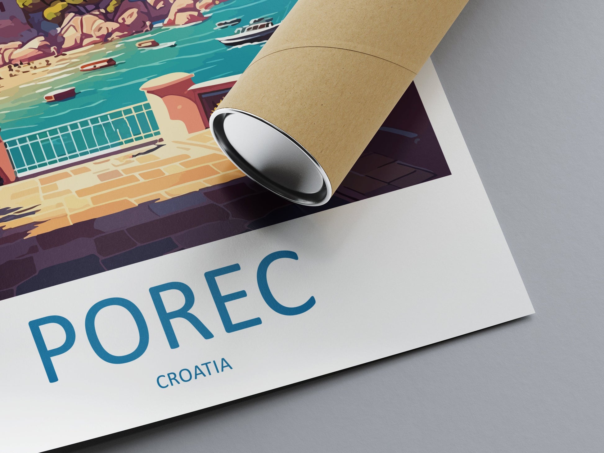 Porec Travel Print Wall Art Porec Wall Hanging Home Décor Porec Gift Art Lovers Croatia Art Lover Gift Porec Travel Poster Wall Art