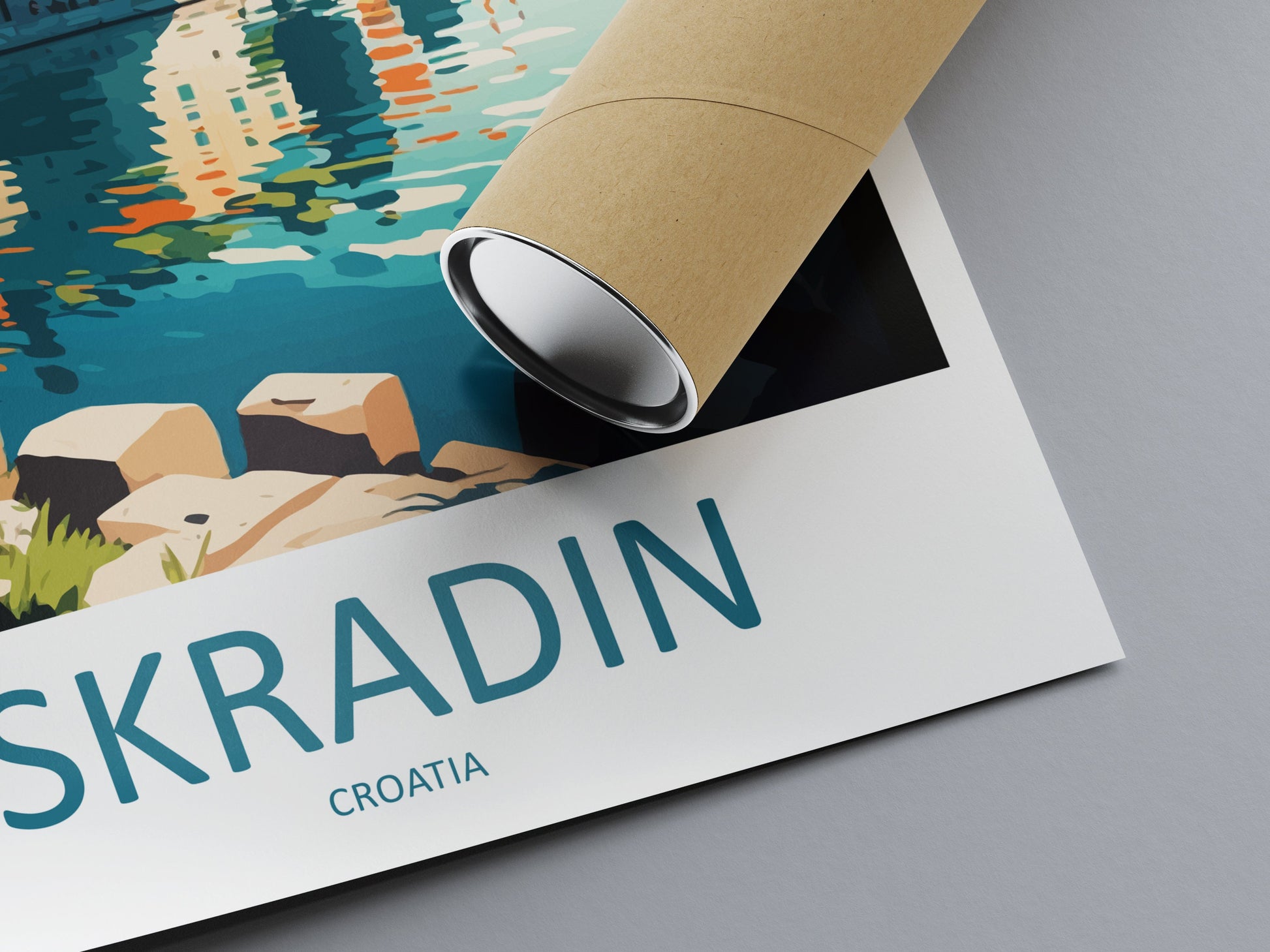 Skradin Travel Print Wall Art Skradin Wall Hanging Home Décor Skradin Gift Art Lovers Croatia Art Lover Gift Skradin Travel Poster Wall Art