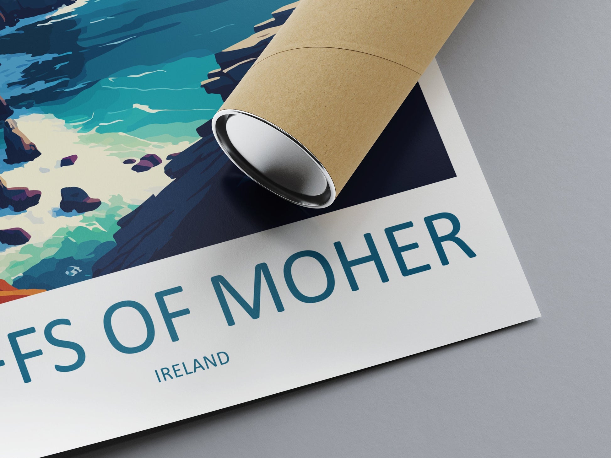 Cliffs of Moher Print Cliffs of Moher Home Décor Landscape Art Print Cliffs of Moher Wall Art for Ireland Enthusiast Gift Wall Hanging Art