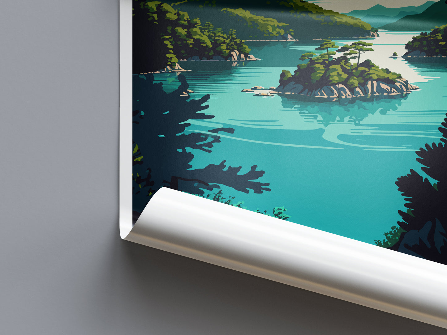 Mljet National Park Travel Print Wall Art Mljet Wall Hanging Home Décor Mljet Gift Art Lovers Croatia Art Lover Gift Mljet Travel Poster Art
