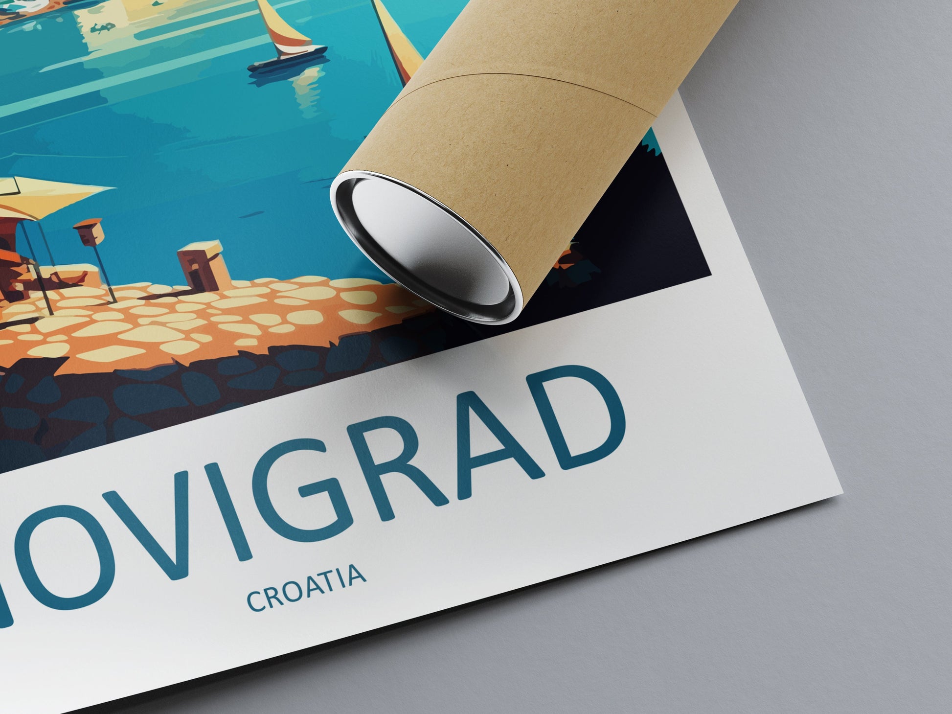Novigrad Travel Print Wall Art Novigrad Wall Hanging Home Décor Novigrad Gift Art Lovers Croatia Art Lover Gift Novigrad Travel Poster Art
