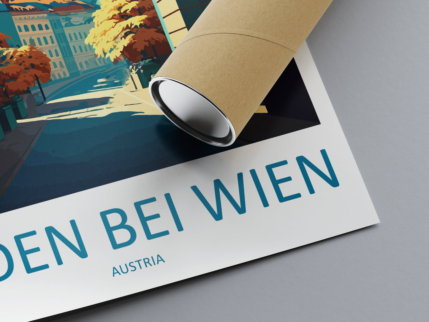 Baden Bei Wien Travel Print Wall Art Baden Bei Wien Wall Hanging Home Décor Baden Bei Wien Gift Art Lovers Austria Art Lover Gift