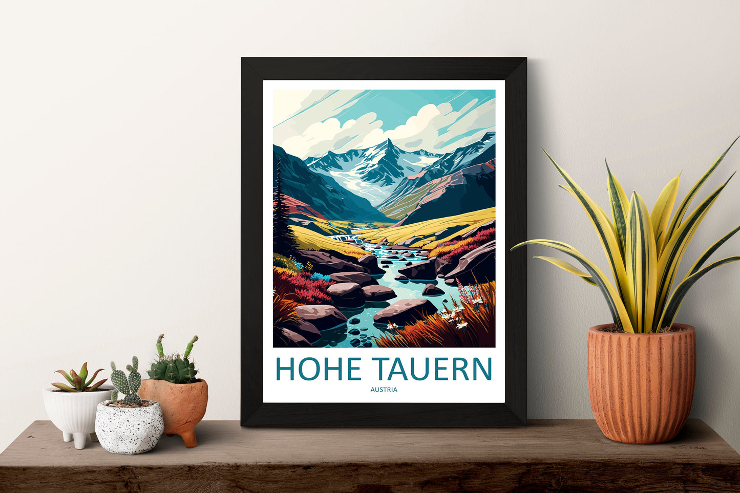 Hohe Tauern Travel Print Wall Art Hohe Tauern Wall Hanging Home Décor Hohe Tauern Gift Art Lovers Austria Art Lover Gift Hohe Tauern Park