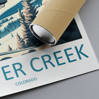 Beaver Creek Travel Print Wall Art Beaver Creek Wall Hanging Home Décor Beaver Creek Gift Art Lovers Ski Art Lover Gift Beaver Creek Print