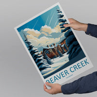 Beaver Creek Travel Print Wall Art Beaver Creek Wall Hanging Home Décor Beaver Creek Gift Art Lovers Ski Art Lover Gift Beaver Creek Print