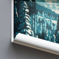Gstaad Travel Print Wall Art Gstaad Wall Hanging Home Décor Gstaad Gift Art Lovers Ski Art Lover Gift Gstaad Print Skiing Print Swiss Poster