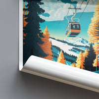 Kitzbuhel Travel Print Wall Art Kitzbuhel Wall Hanging Home Décor Kitzbuhel Gift Art Lovers Ski Art Lover Gift Kitzbuhel Print Austria Ski