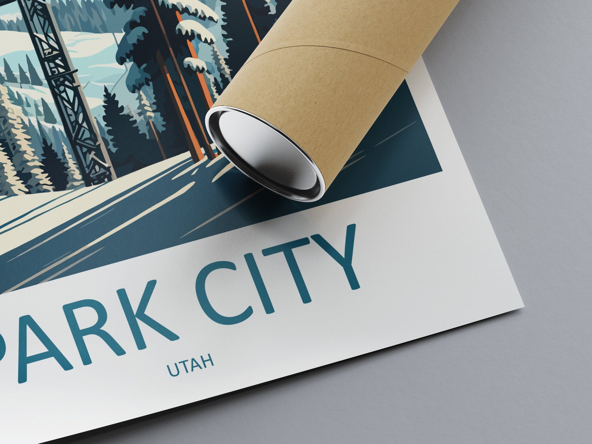 Park City Travel Print Wall Art Park City Wall Hanging Home Décor Park City Gift Art Lovers Ski Art Lover Gift Park City Print Skiing Print