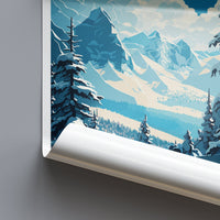 St. Anton Travel Print Wall Art St. Anton Wall Hanging Home Décor St. Anton Gift Art Lovers Ski Art Lover Gift St. Anton Print Skiing Print