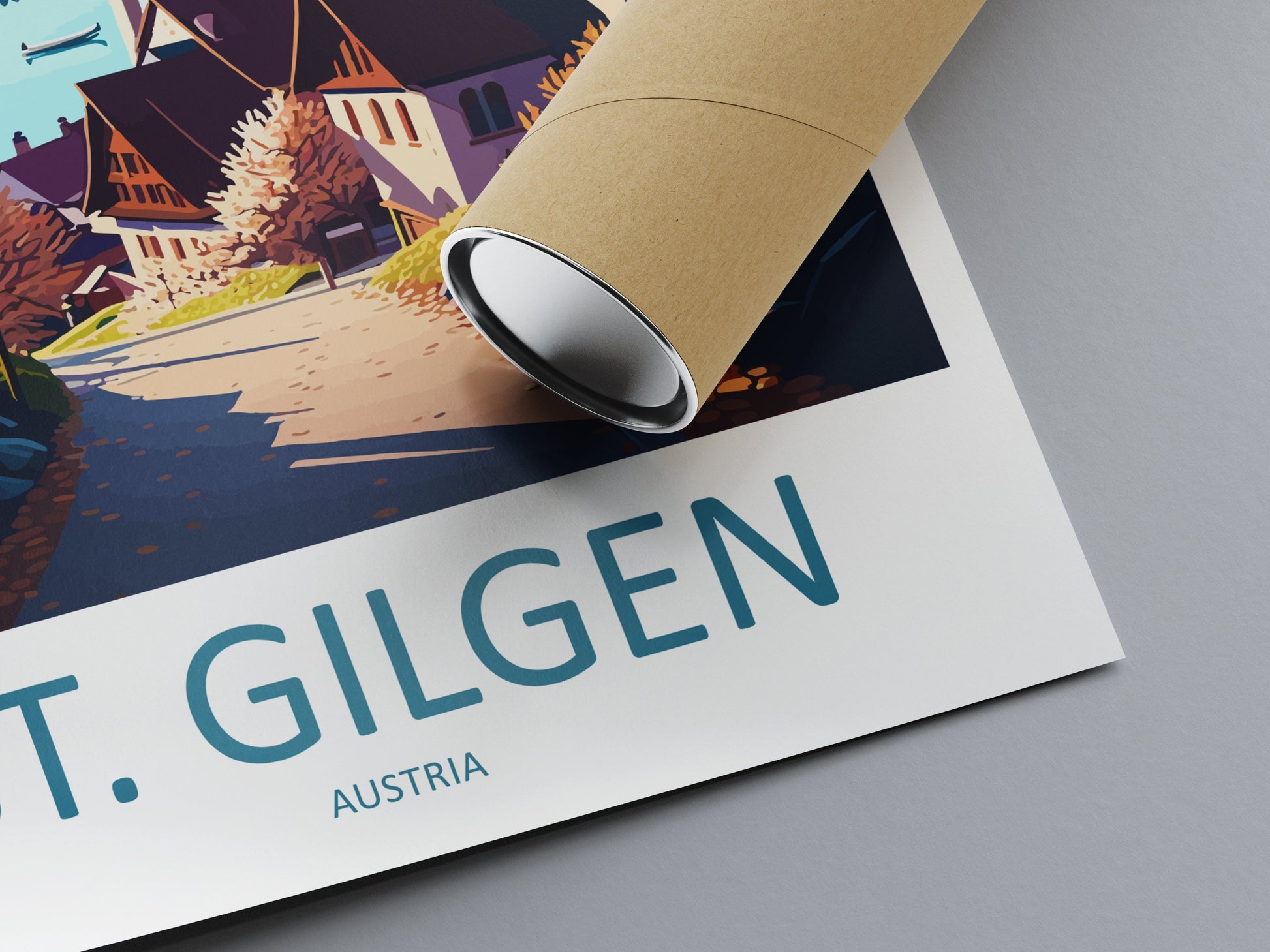 St Gilgen Travel Print Wall Art St Gilgen Wall Hanging Home Décor St Gilgen Gift Art Lovers Austria Art Lover Gift St Gilgen Travel Poster