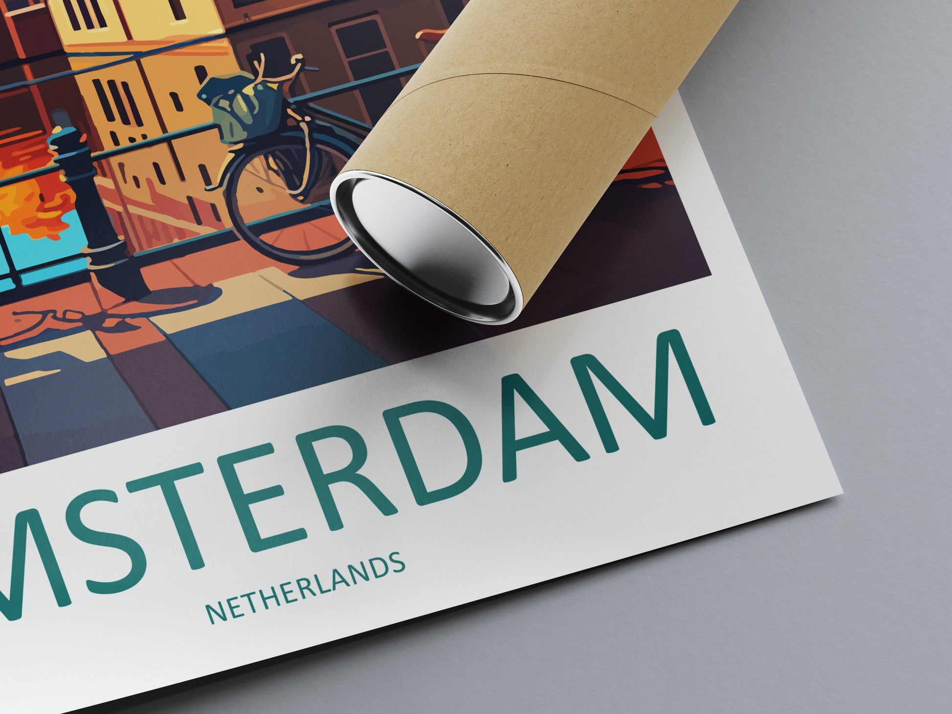 Amsterdam Travel Print Wall Art Amsterdam Wall Hanging Home Décor Amsterdam Gift Art Lovers Netherlands Art Lover Gift Amsterdam Decor