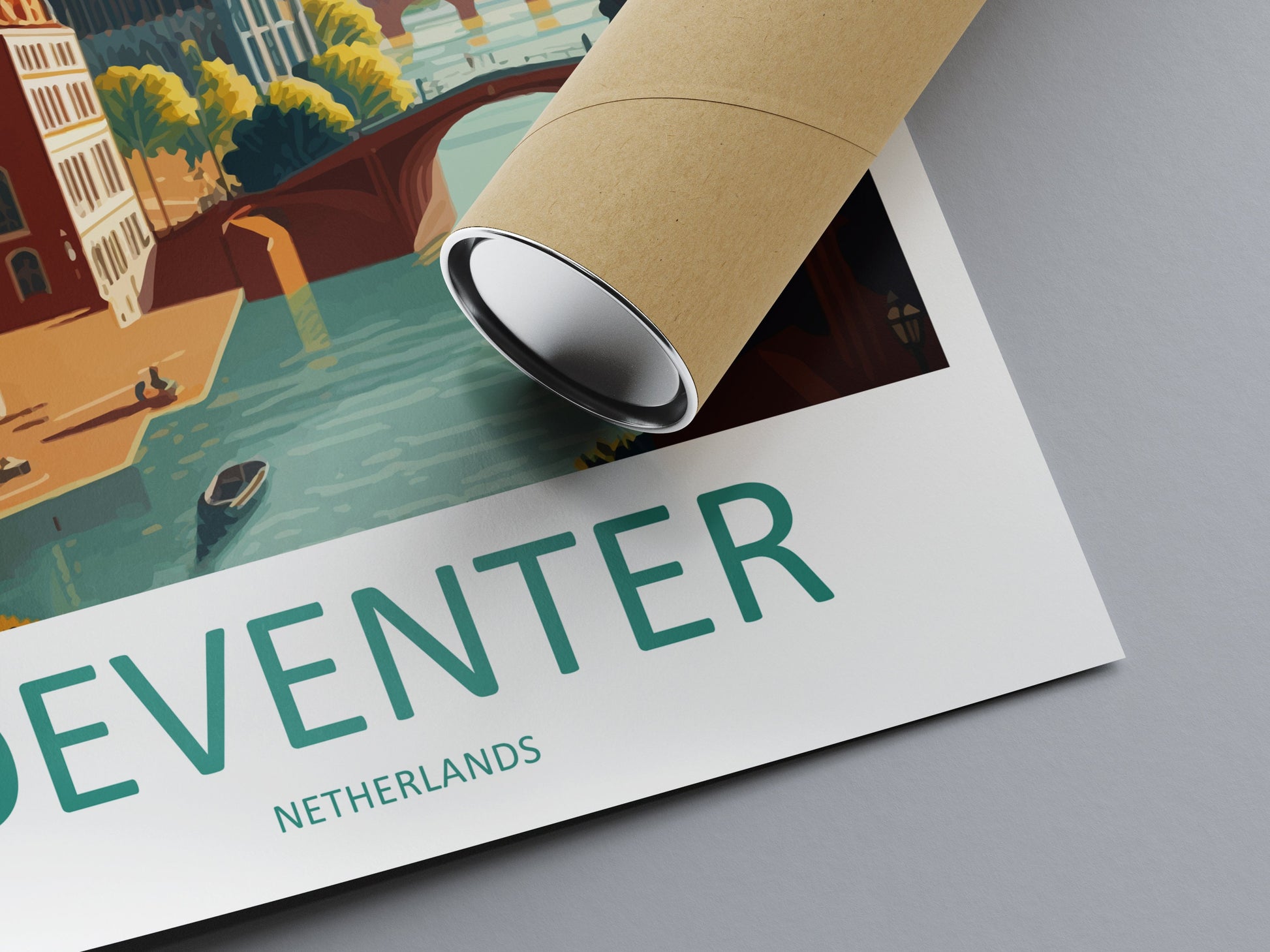 Deventer Travel Print Wall Art Deventer Wall Hanging Home Décor Deventer Gift Art Lovers Netherlands Art Lover Gift Deventer Art