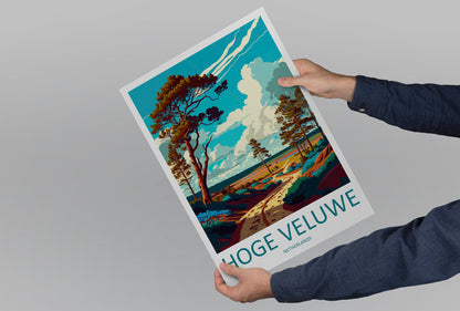 Hoge Veluwe Travel Print Wall Art Hoge Veluwe Wall Hanging Home Décor Hoge Veluwe Gift Art Lovers Netherlands Art Lover Gift Hoge Veluwe