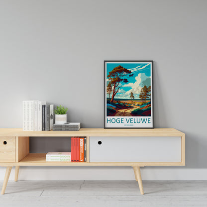 Hoge Veluwe Travel Print Wall Art Hoge Veluwe Wall Hanging Home Décor Hoge Veluwe Gift Art Lovers Netherlands Art Lover Gift Hoge Veluwe