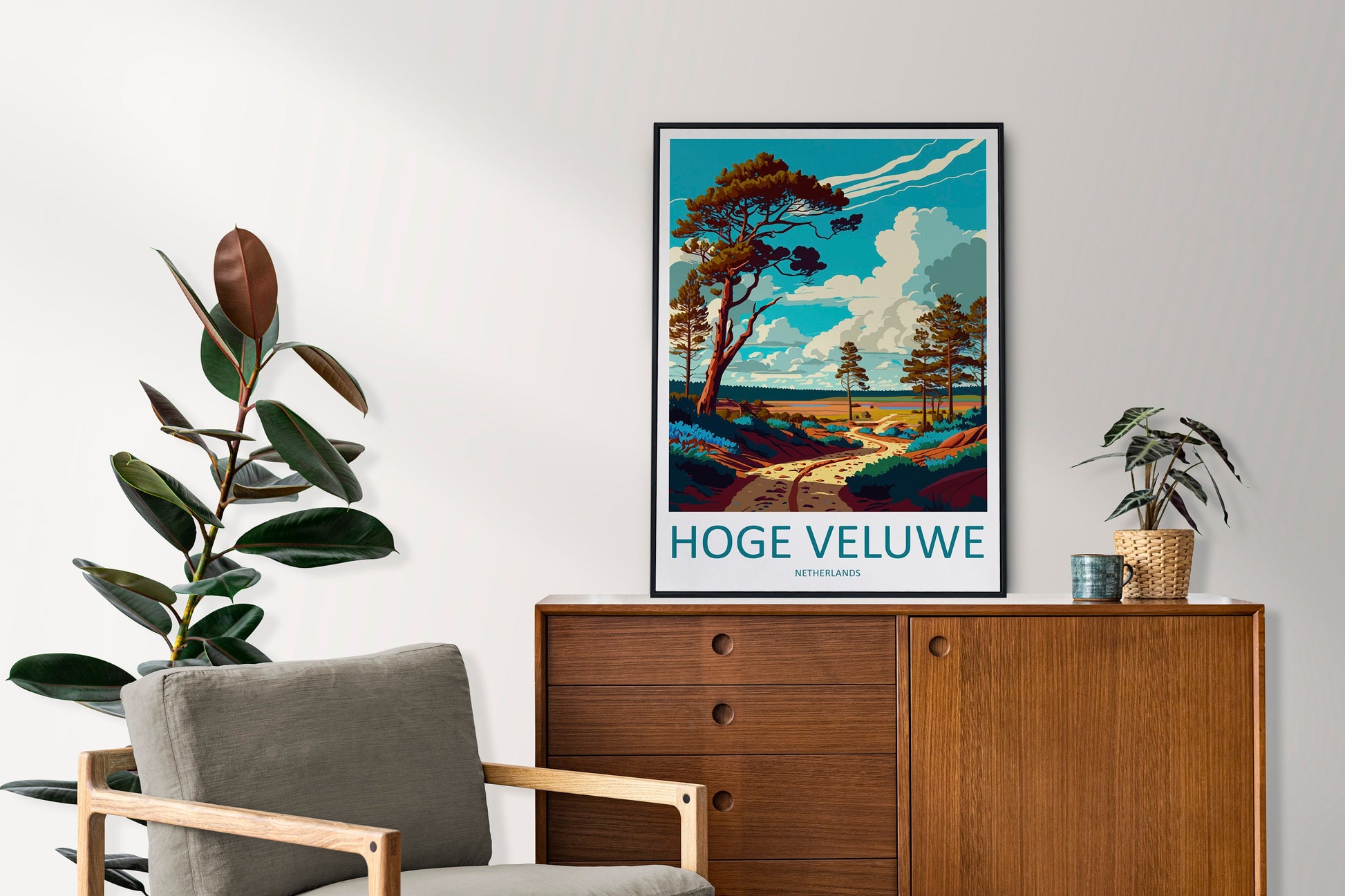Hoge Veluwe Travel Print Wall Art Hoge Veluwe Wall Hanging Home Décor Hoge Veluwe Gift Art Lovers Netherlands Art Lover Gift Hoge Veluwe