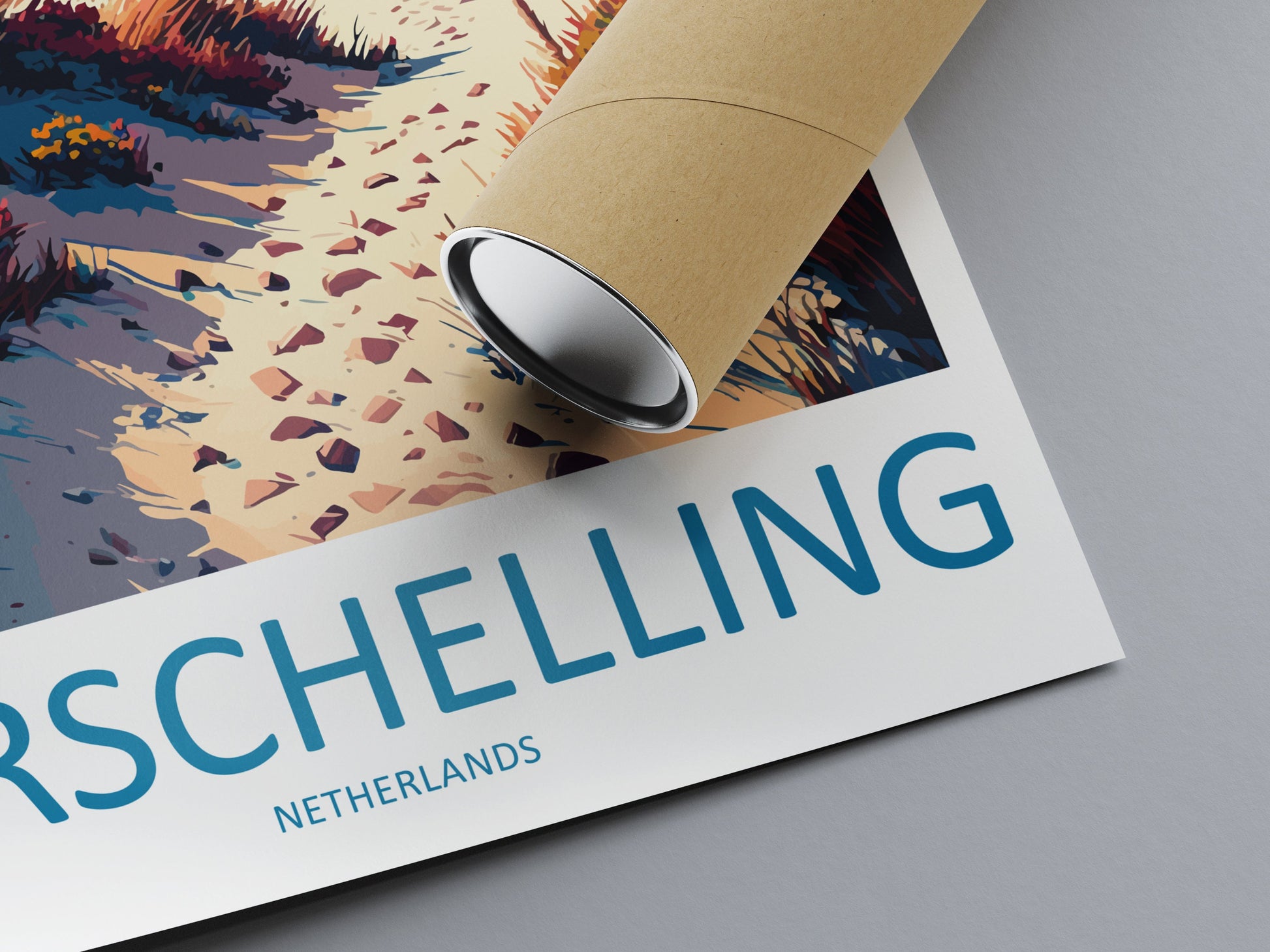 Terschelling Travel Print Wall Art Terschelling Wall Hanging Home Décor Terschelling Gift Art Lovers Netherlands Art Lover Gift Terschelling