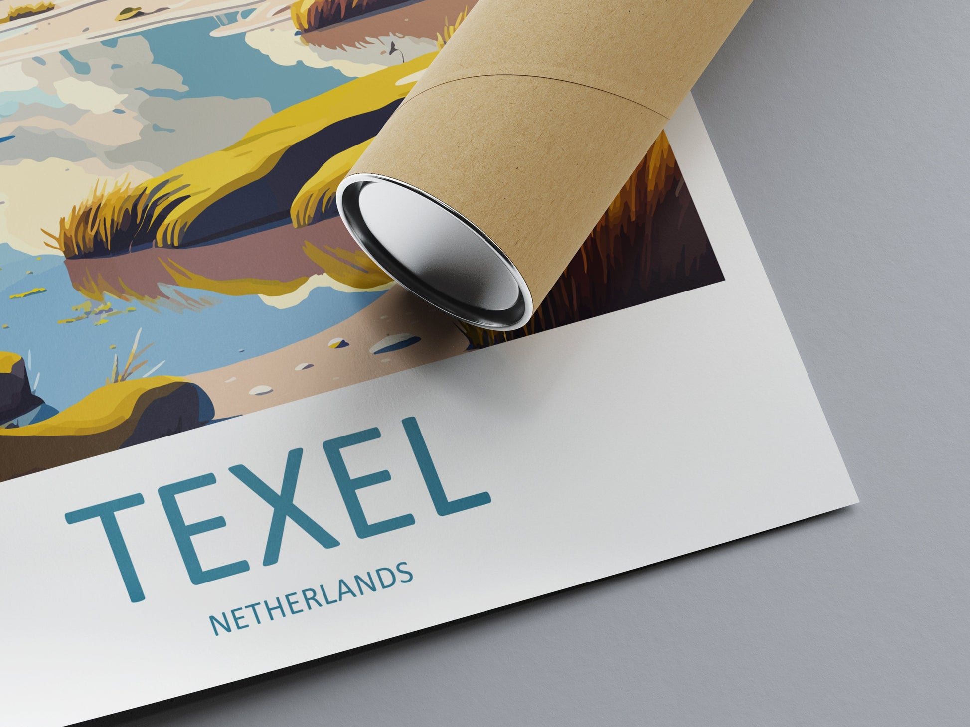 Texel Travel Print Wall Art Texel Wall Hanging Home Décor Texel Gift Art Lovers Netherlands Art Lover Gift Texel Travel Wall Art