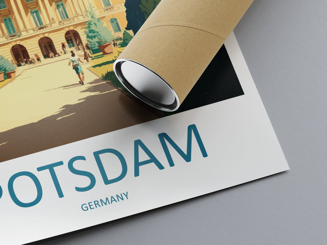 Potsdam Travel Print Wall Art Potsdam Wall Hanging Home Décor Potsdam Gift Art Lovers Germany Art Lover Gift Potsdam Wall Décor Print Gift