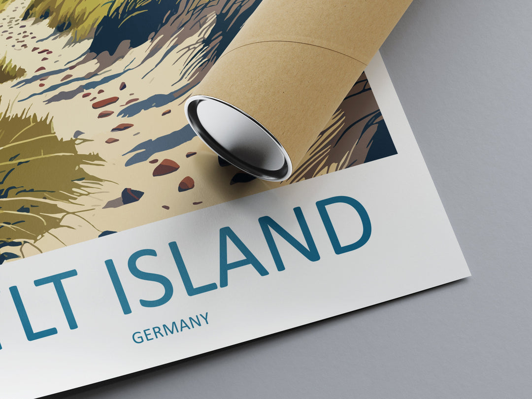 Sylt Island Travel Print Wall Art Sylt Island Wall Hanging Home Décor Sylt Island Gift Art Lovers Germany Art Lover Gift Sylt Island Art