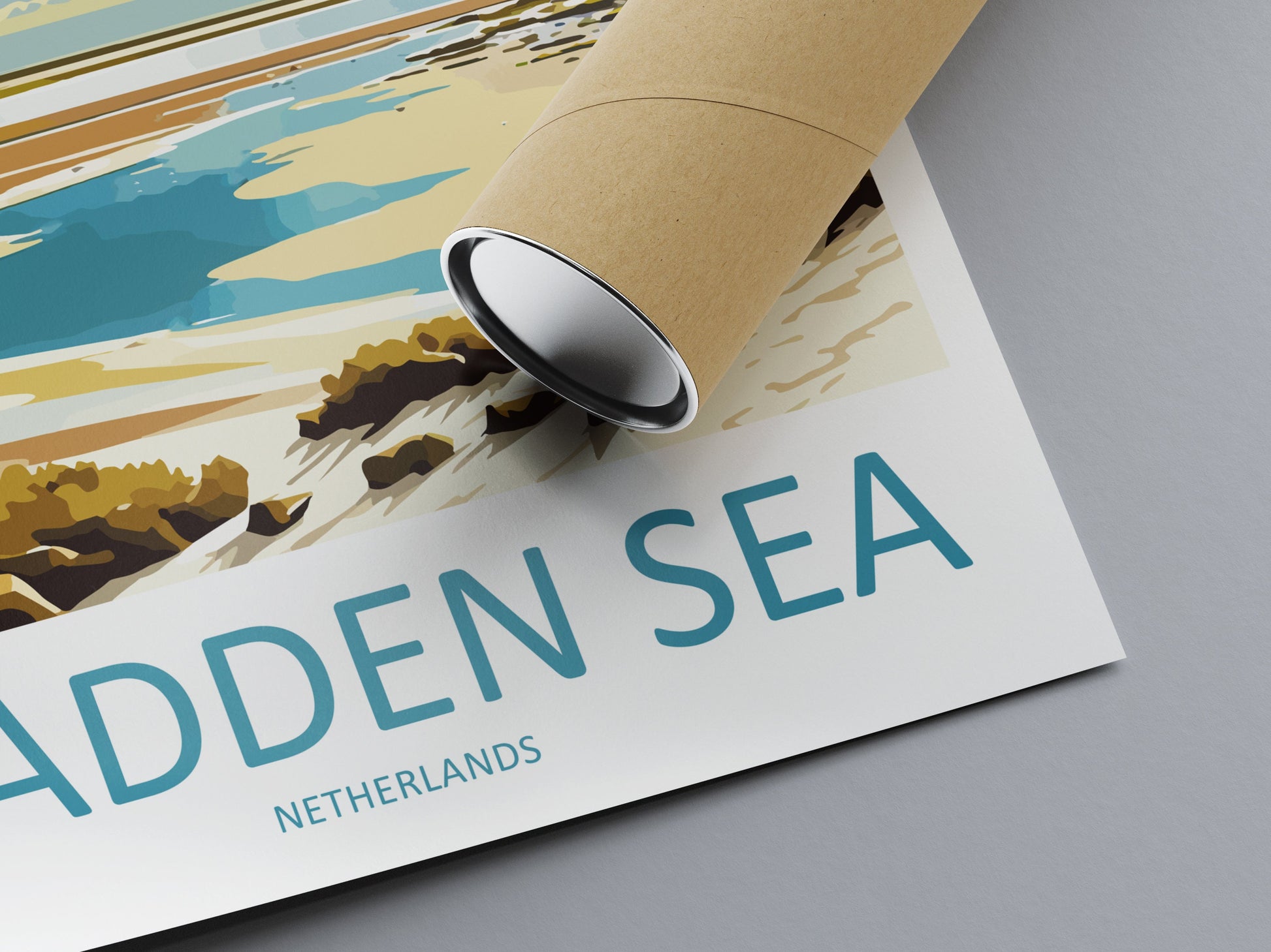 Wadden Sea Travel Print Wall Art Wadden Sea Wall Hanging Home Décor Wadden Sea Gift Art Lovers Netherlands Art Lover Gift Wadden Sea Travel