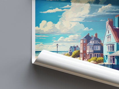 Noordwijk Travel Print Wall Art Noordwijk Wall Hanging Home Décor Noordwijk Gift Art Lovers Netherlands Art Lover Gift Noordwijk Art