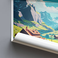 Appenzell Travel Print Wall Art Appenzell Wall Hanging Home Décor Appenzell Gift Art Lovers Switzerland Art Lover Gift Appenzell Travel Art