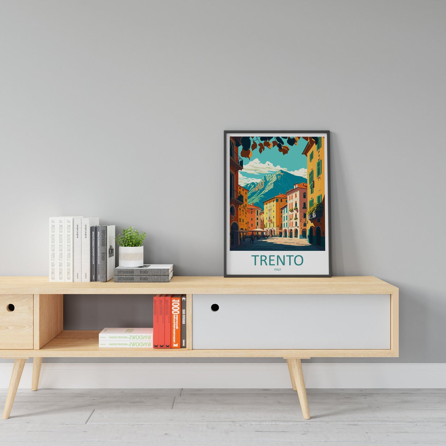 Trento Travel Print Wall Art Trento Italy Wall Hanging Home Decoration Trento Gift Art Lovers Wall Art Print Trento Italy Art Trento Print