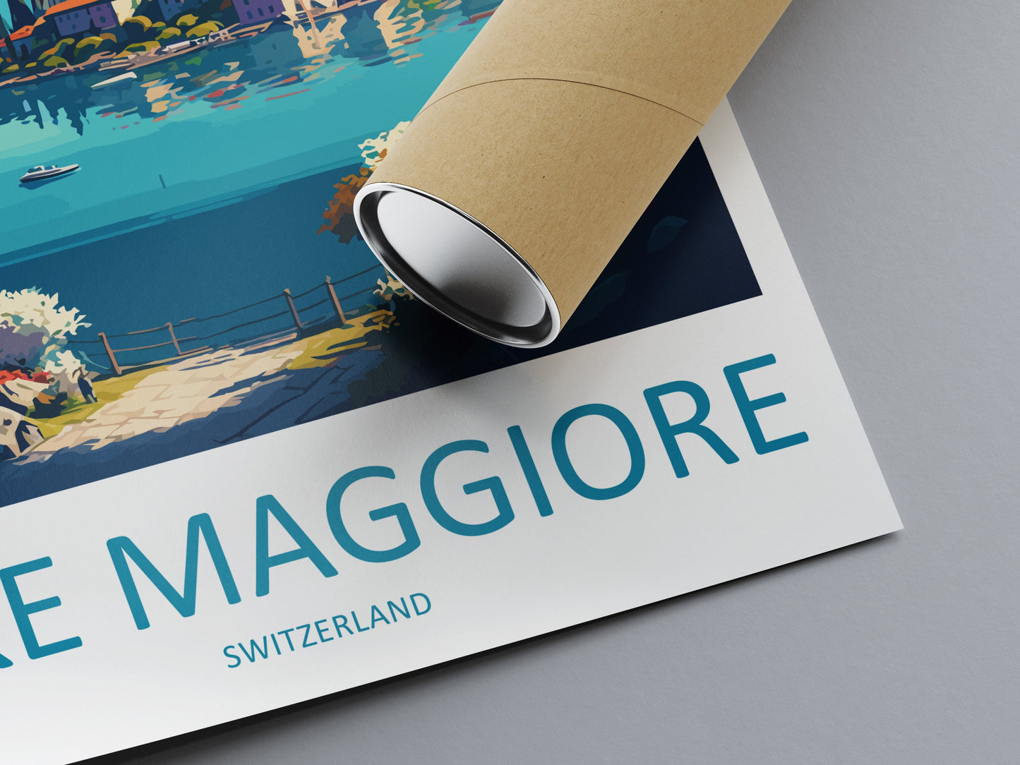 Lake Maggiore Travel Print Wall Art Lake Maggiore Wall Hanging Home Décor Lake Maggiore Gift Art Lovers Switzerland Art Lover Gift Lake Art