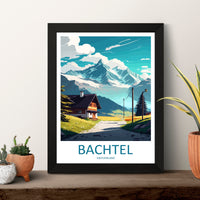 Batchtel Travel Print Wall Art Batchtel Wall Hanging Home Décor Batchtel Gift Art Lovers Switzerland Art Lover Gift Batchtel Travel Art