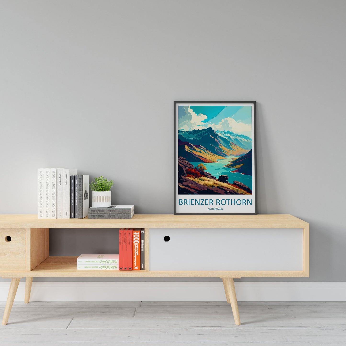 Brienzer Rothorn Travel Print Wall Art Brienzer Rothorn Wall Hanging Home Décor Brienzer Rothorn Gift Art Lovers Switzerland Art Lover Gift