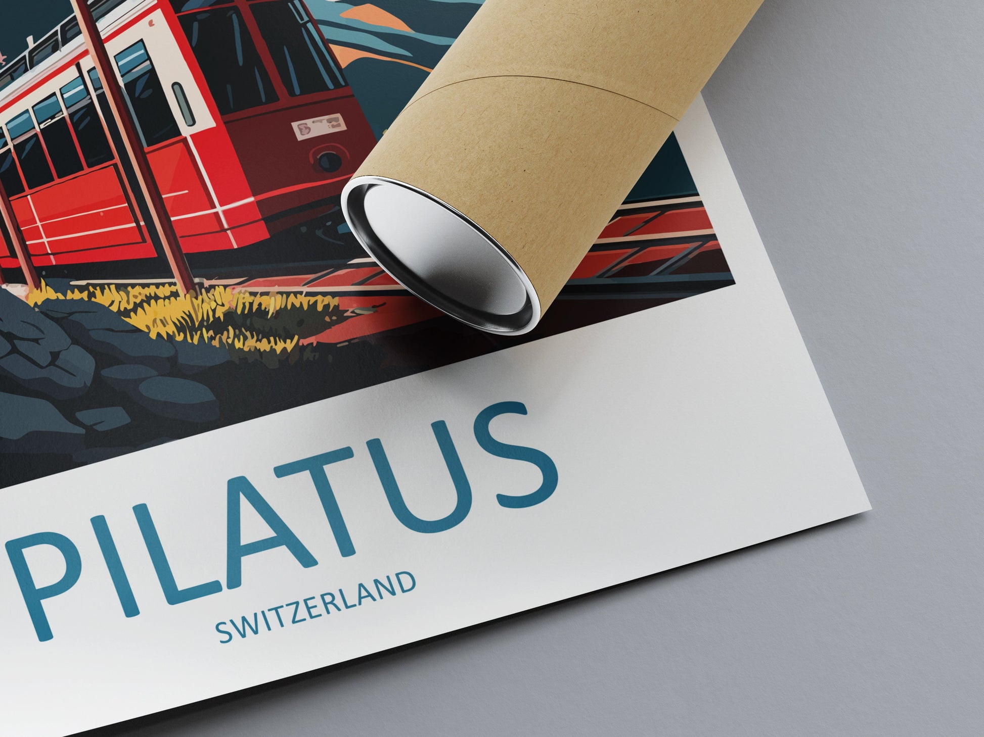Pilatus Travel Print Wall Art Pilatus Wall Hanging Home Décor Pilatus Gift Art Lovers Switzerland Art Lover Gift Pilatus Travel Art
