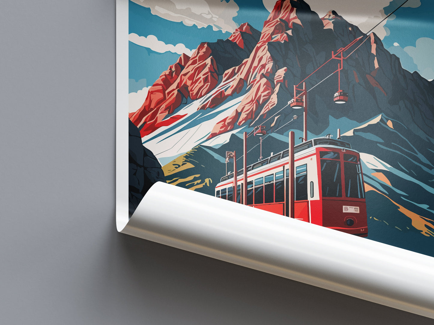 Pilatus Travel Print Wall Art Pilatus Wall Hanging Home Décor Pilatus Gift Art Lovers Switzerland Art Lover Gift Pilatus Travel Art