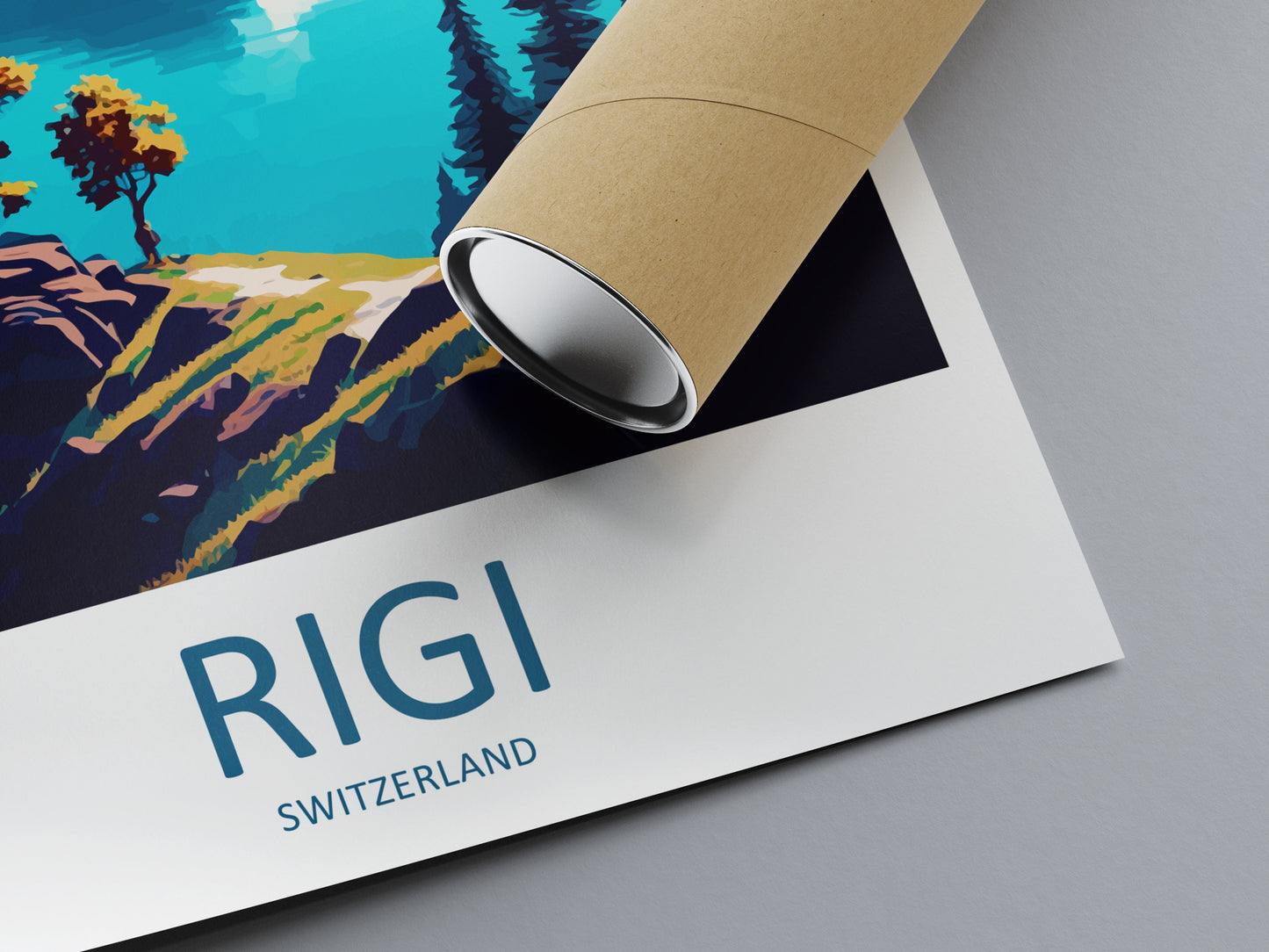 Rigi Travel Print Wall Art Rigi Wall Hanging Home Décor Rigi Gift Art Lovers Switzerland Art Lover Gift Rigi Travel Art Wall Gift