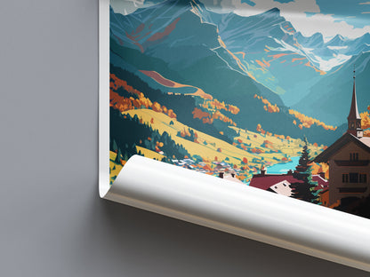 Sion Travel Print Wall Art Sion Wall Hanging Home Décor Sion Gift Art Lovers Switzerland Art Lover Gift Sion Travel Art Wall Gift