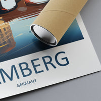 Bamberg Travel Print Wall Art Bamberg Wall Hanging Home Décor Bamberg Gift Art Lovers Germany Art Lover Gift Bamberg Art Bamberg Travel Gift