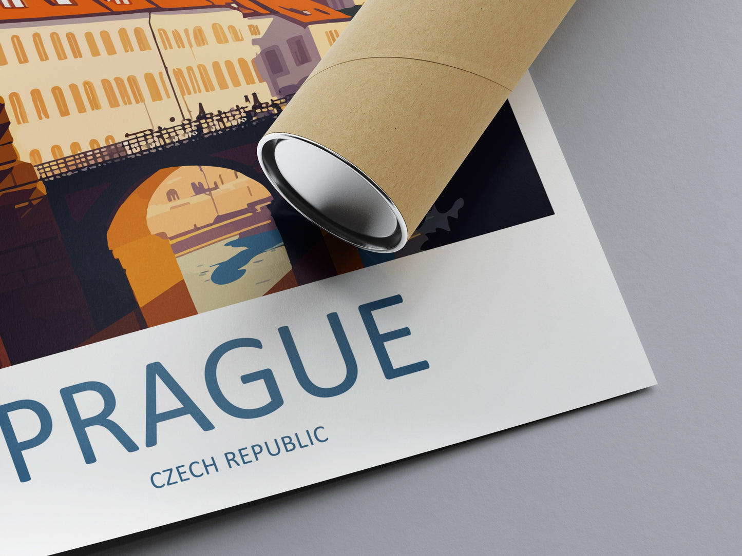 Prague Travel Print Wall Art Prague Wall Hanging Home Décor Prague Gift Art Lovers Czech Republic Art Lover Gift Prague Art Decor