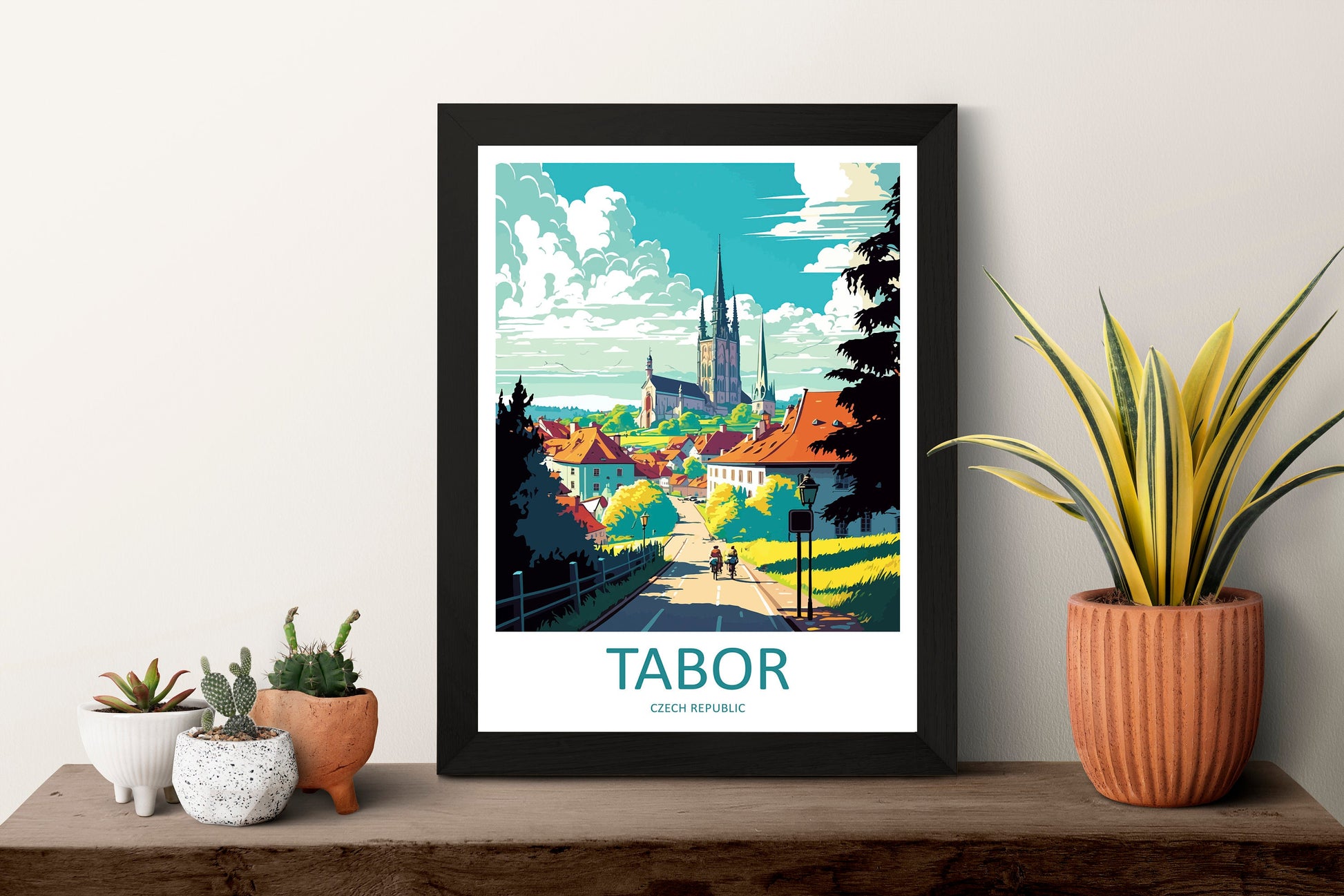 Tabor Travel Print Wall Art Tabor Wall Hanging Home Décor Tabor Gift Art Lovers Czech Republic Art Lover Gift Tabor Art Decor