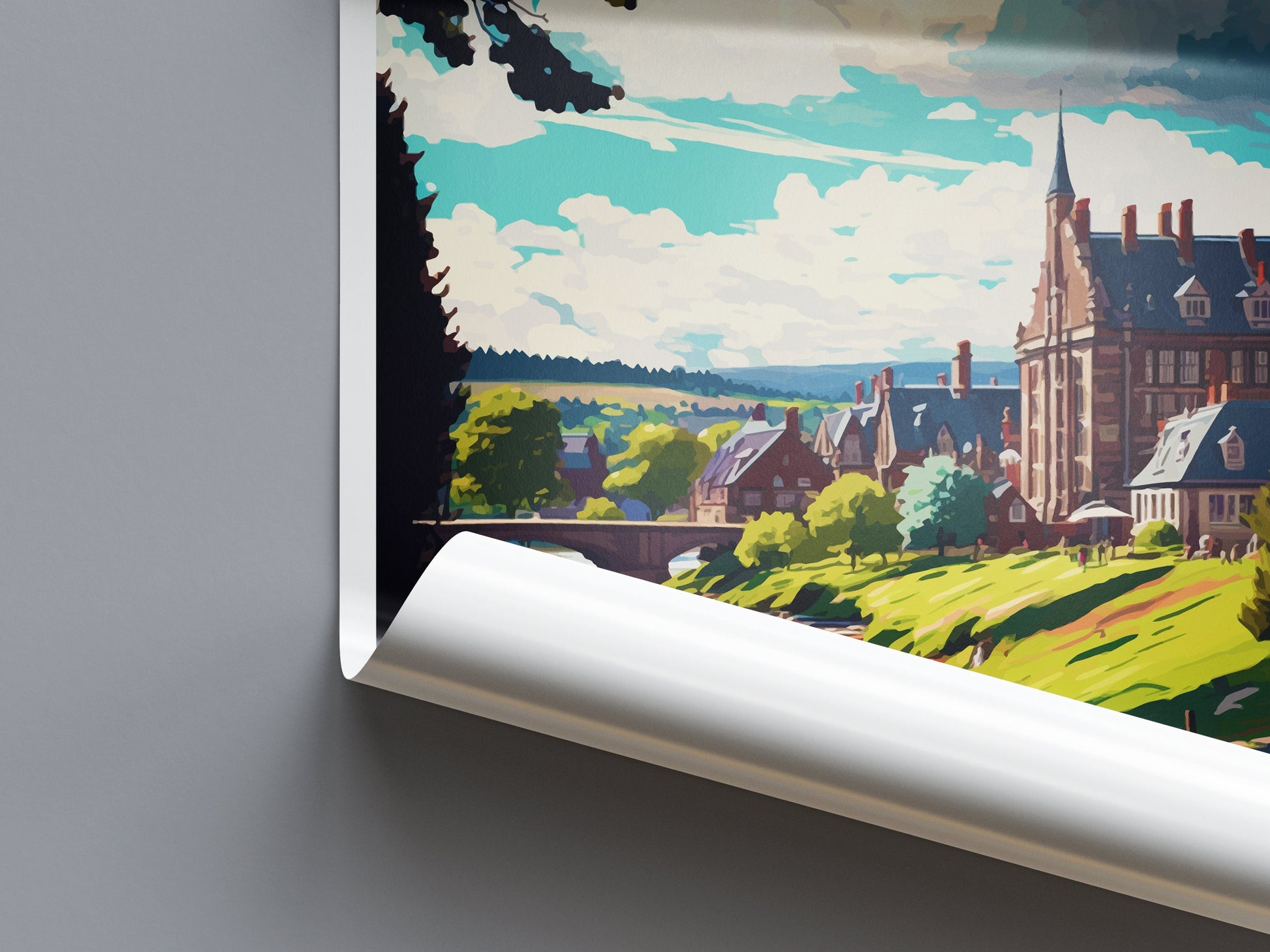 Inverness Travel Print Wall Art Inverness Wall Hanging Home Décor Inverness Gift Art Lovers Scotland Art Lover Gift Inverness Travel Art