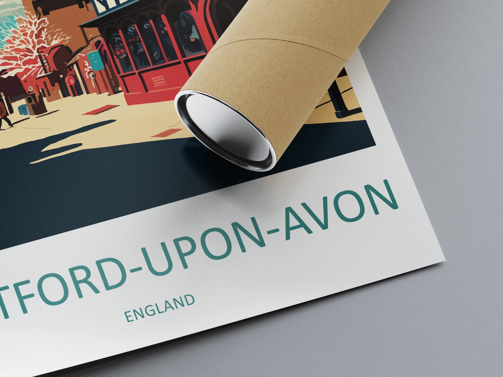 Stratford-upon-avon Travel Print Wall Art Stratford-upon-avon Wall Hanging Home Décor Stratford-upon-avon Gift Art Lovers England Art Lover