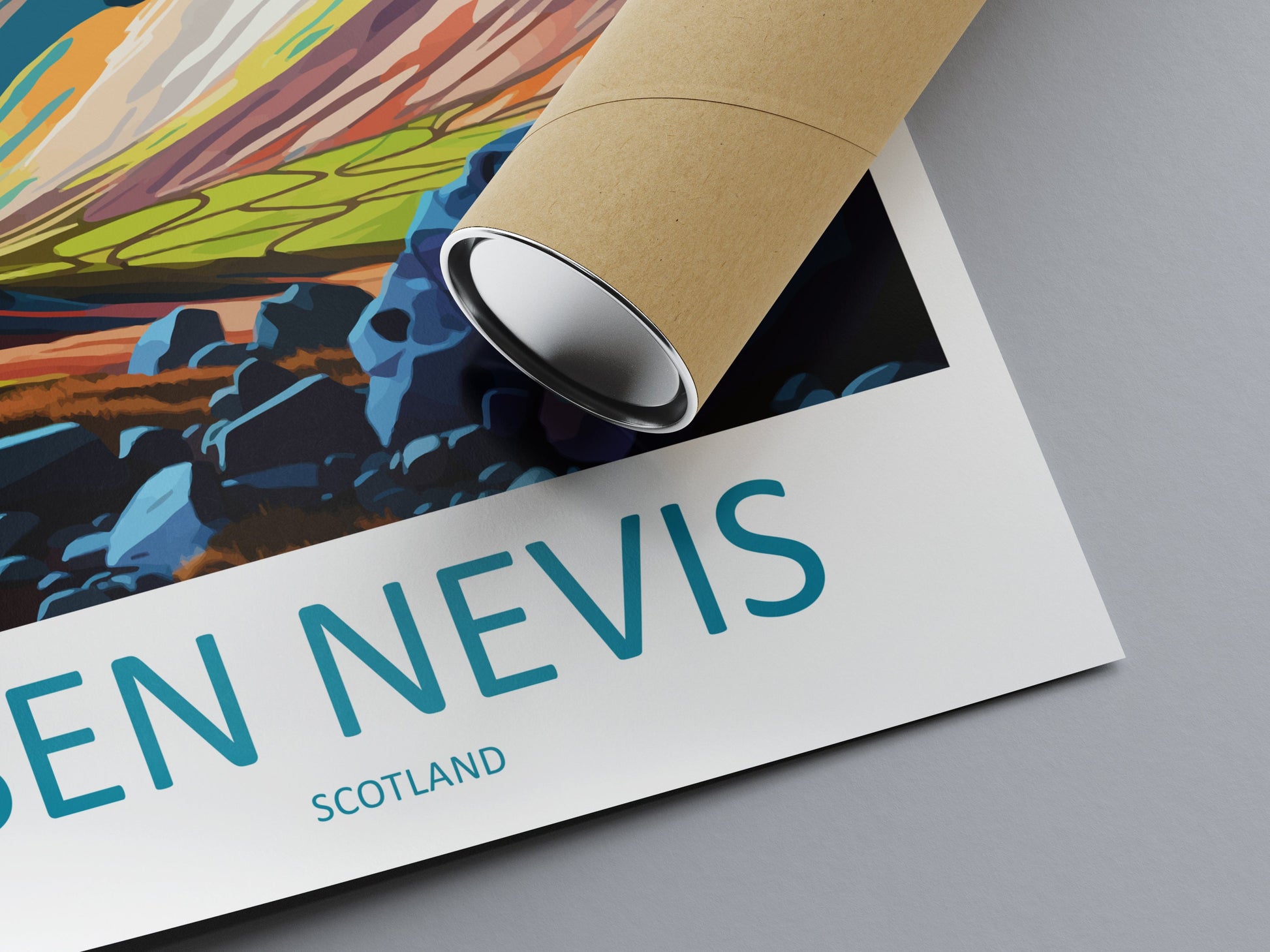 Ben Nevis Travel Print Wall Art Ben Nevis Wall Hanging Home Décor Ben Nevis Gift Art Lovers Scotland Art Lover Gift Ben Nevis Travel Artwork